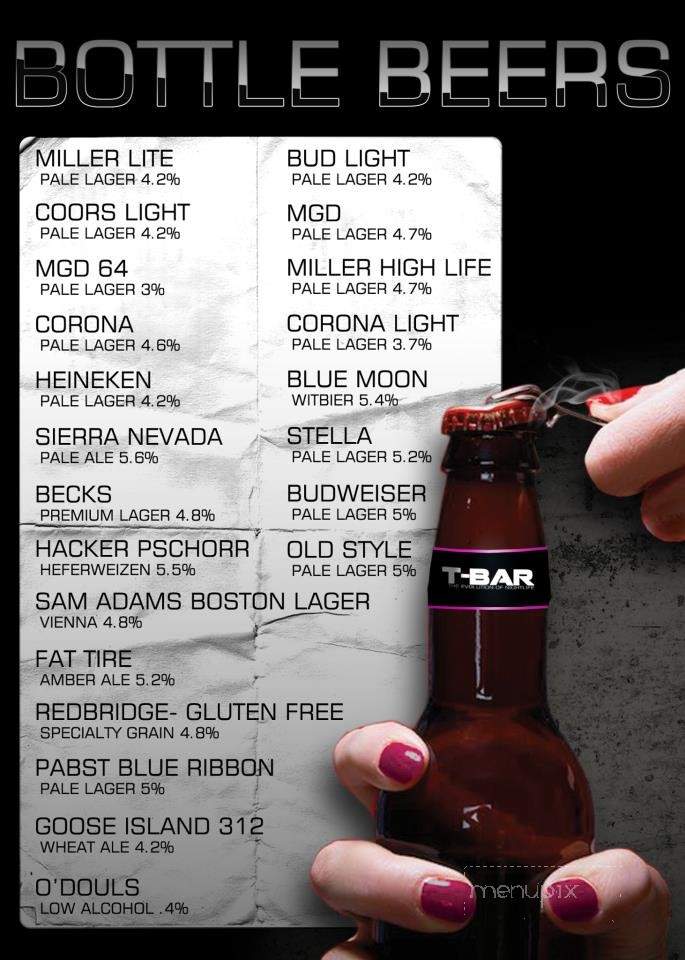 T-Bar Ranch - Island Lake, IL menu_pic