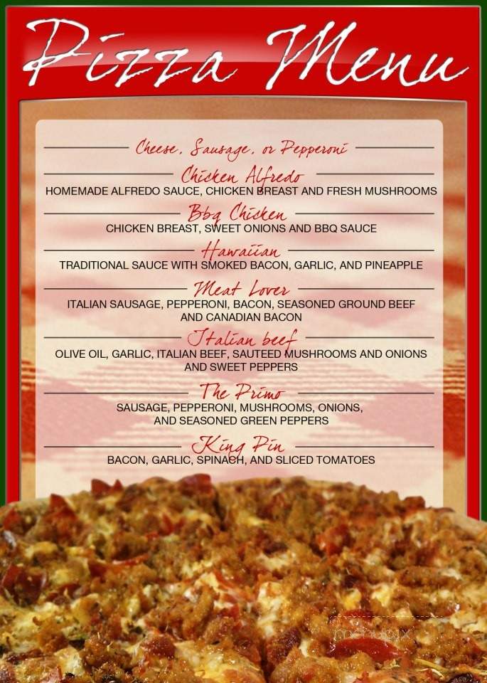T-Bar Ranch - Island Lake, IL menu_pic