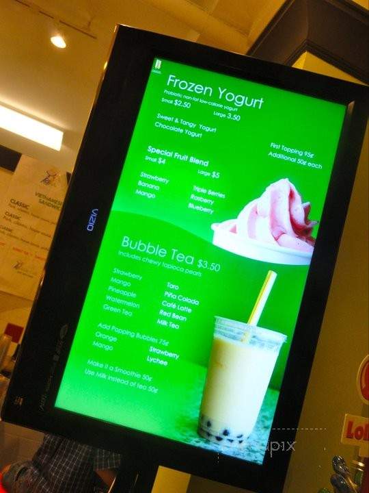 YoBubble Cafe - Winnetka, IL menu_pic