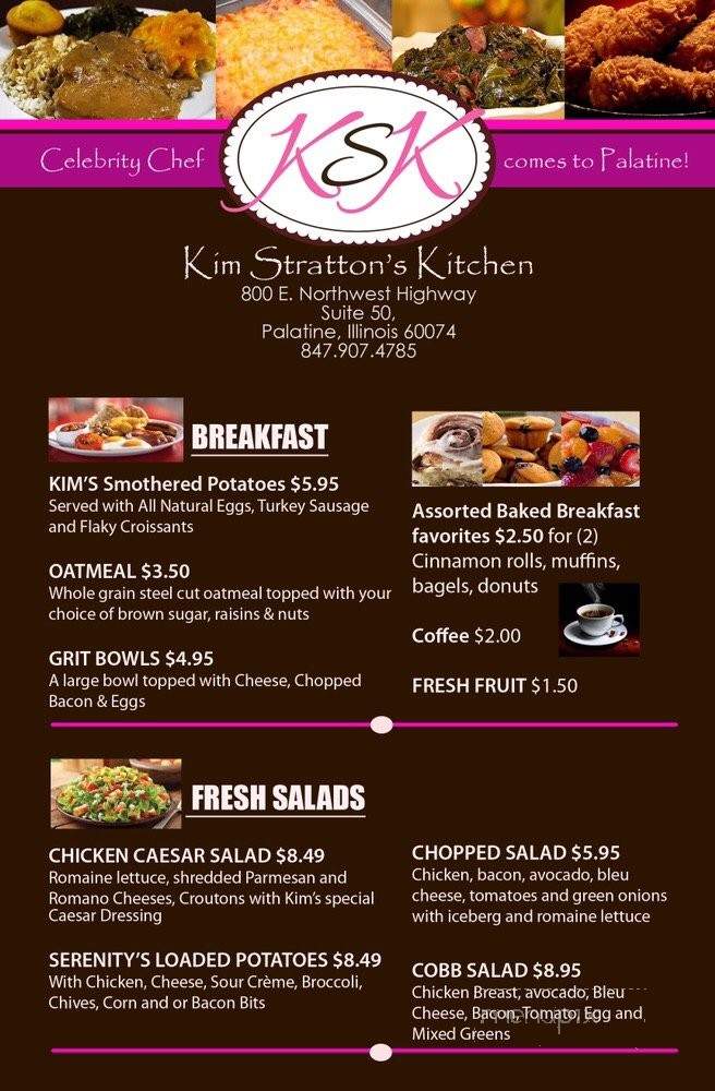 Kim Stratton's Kitchen - Palatine, IL menu_pic