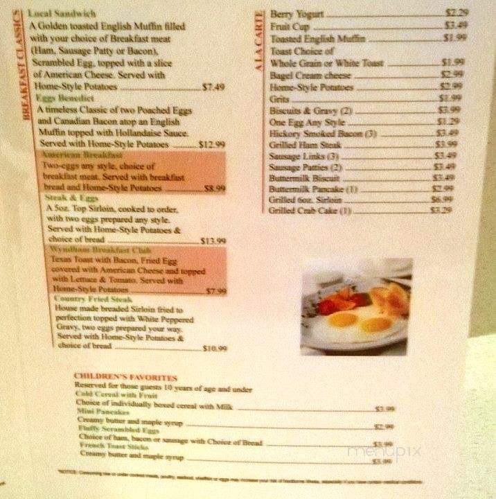 Crab Island Cafe/Manatee Tiki Bar - Fort Walton Beach, FL menu_pic