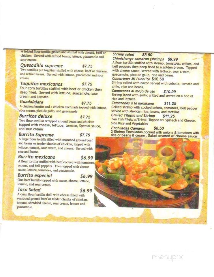 La Isla - Nicholasville, KY menu_pic