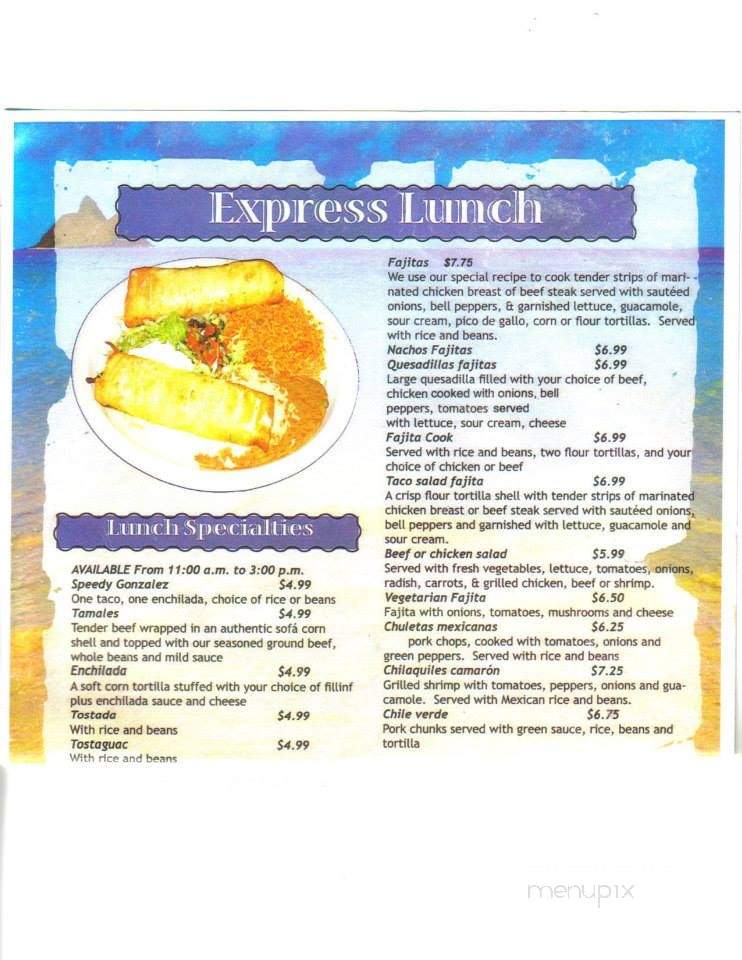 La Isla - Nicholasville, KY menu_pic