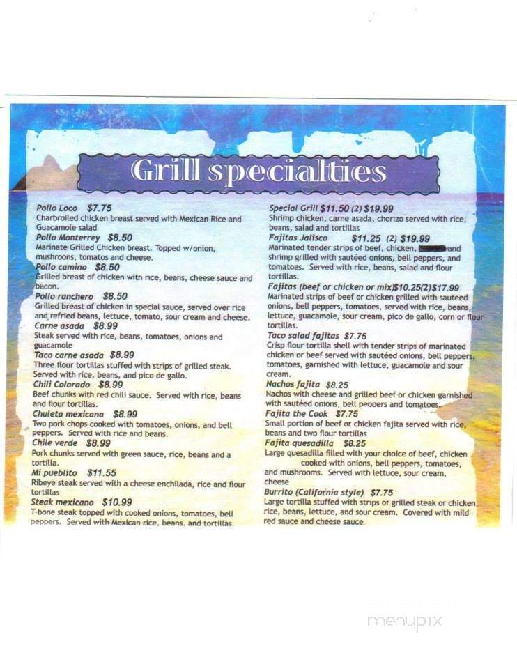 La Isla - Nicholasville, KY menu_pic