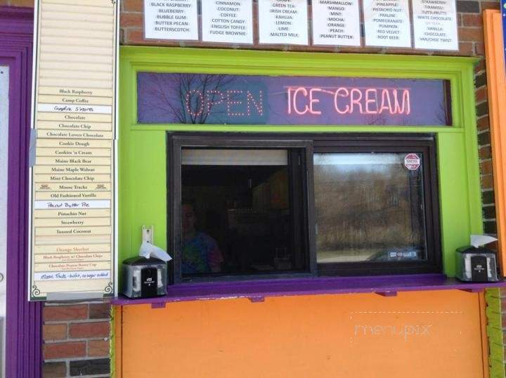 Scooter Bug's Ice Cream Stop - Hebron, CT menu_pic