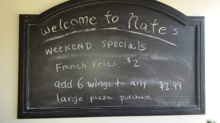 Nate's - Travelers Rest, SC menu_pic