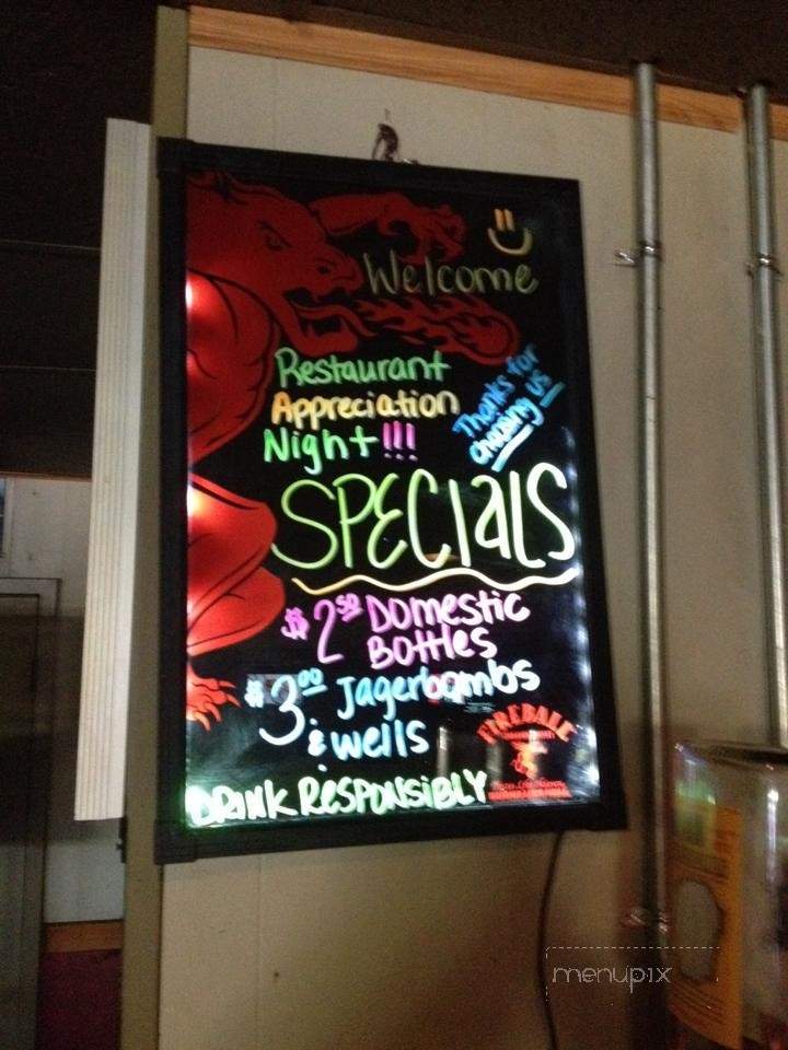 Bullpen - Alcoa, TN menu_pic