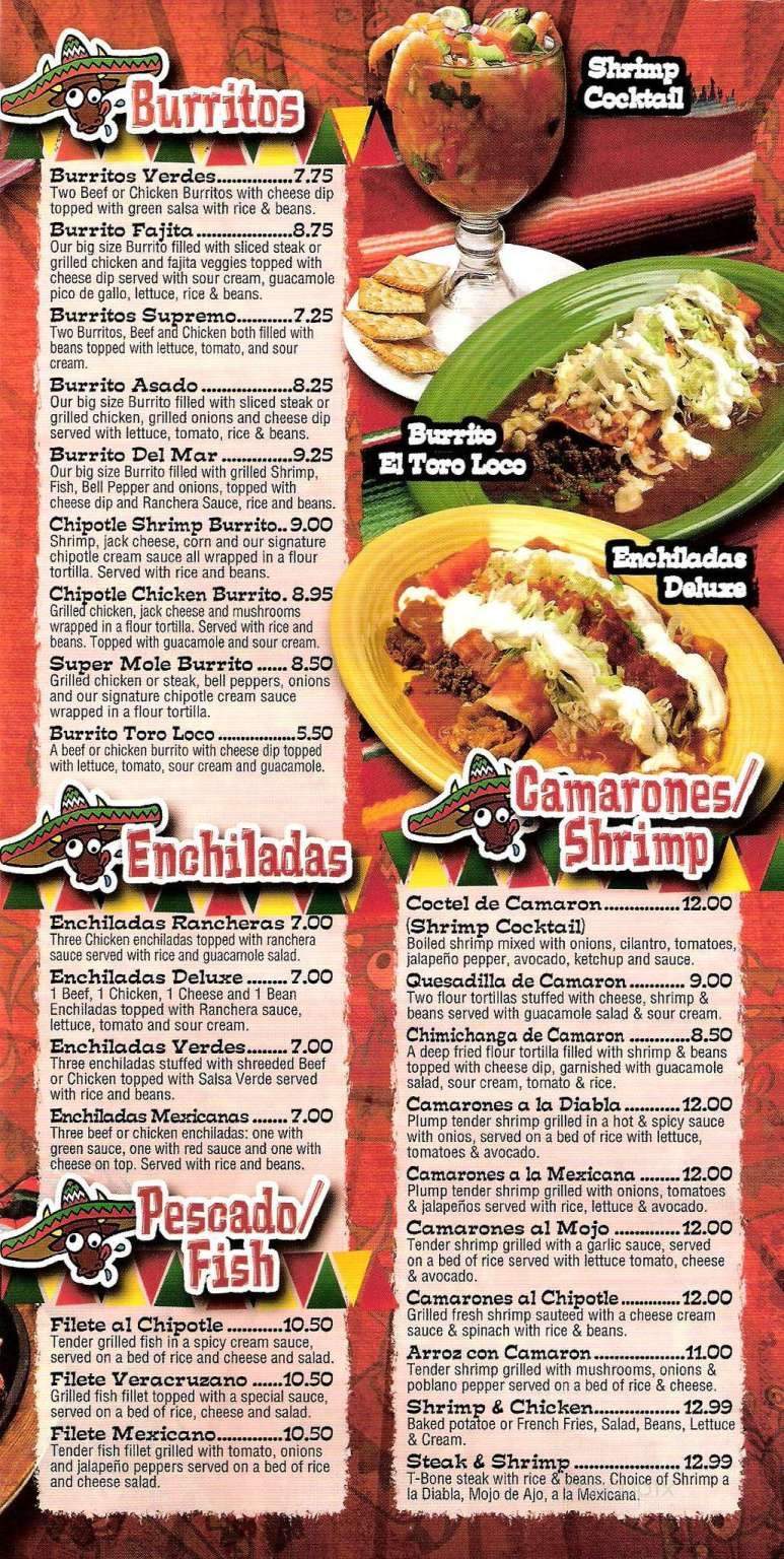 El Taco Loco - Memphis, TN menu_pic