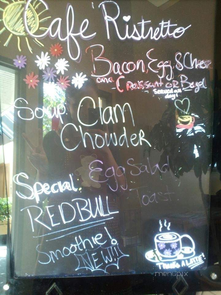Cafe Ristretto - Anchorage, AK menu_pic