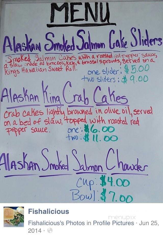 Fishalicious - Downtown, AK menu_pic