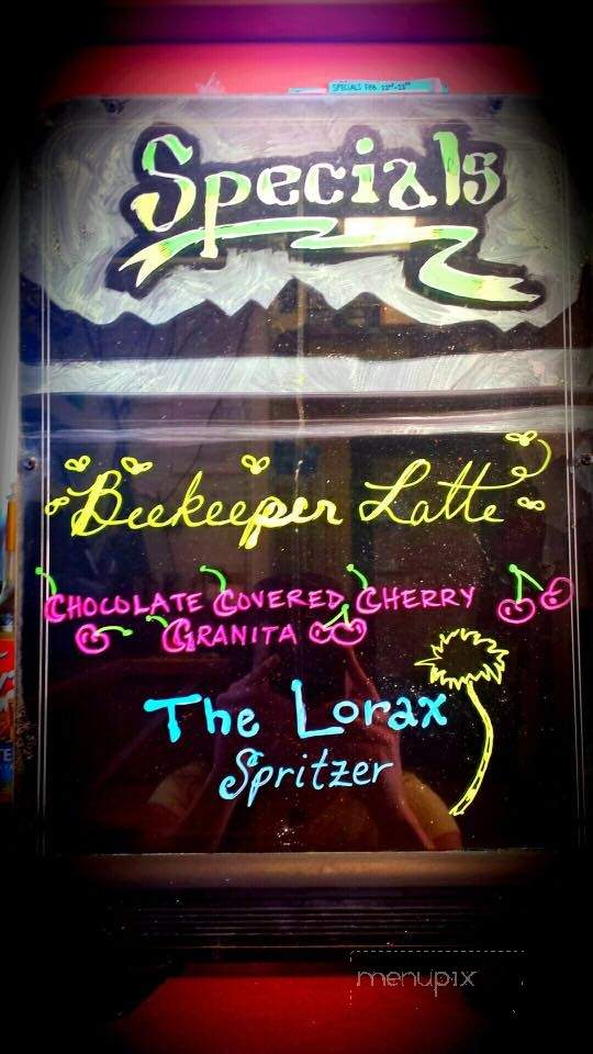 Flying Squirrel Espresso - Juneau, AK menu_pic