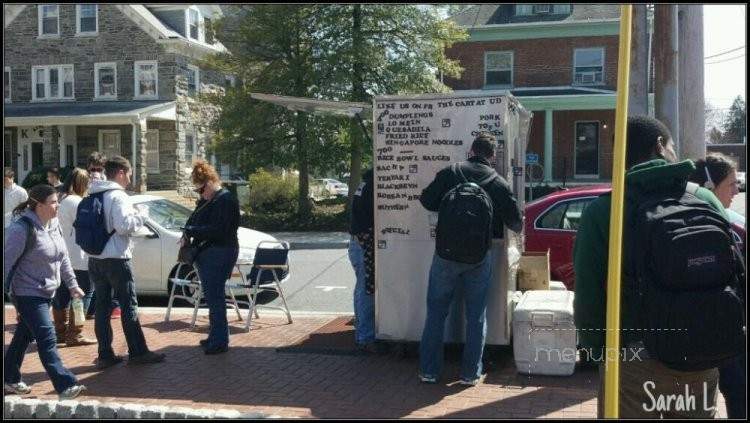 The Cart At UD - Newark, DE menu_pic