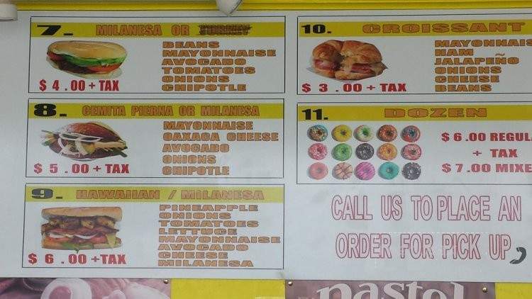 Lucy's Bakery Deli - Loma Linda, CA menu_pic