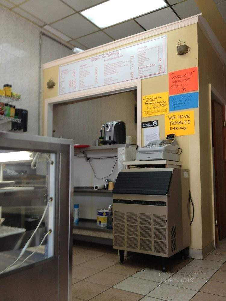 Sergio's Coffeehouse - Yonkers, NY menu_pic