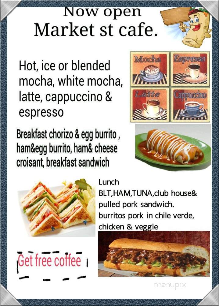 Market Street Cafe - Sacramento, CA menu_pic