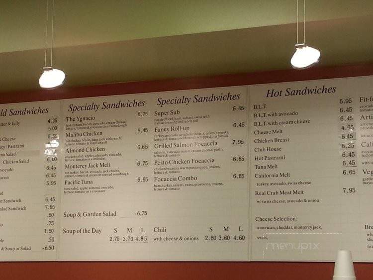 Ygnacio Cafe - Walnut Creek, CA menu_pic
