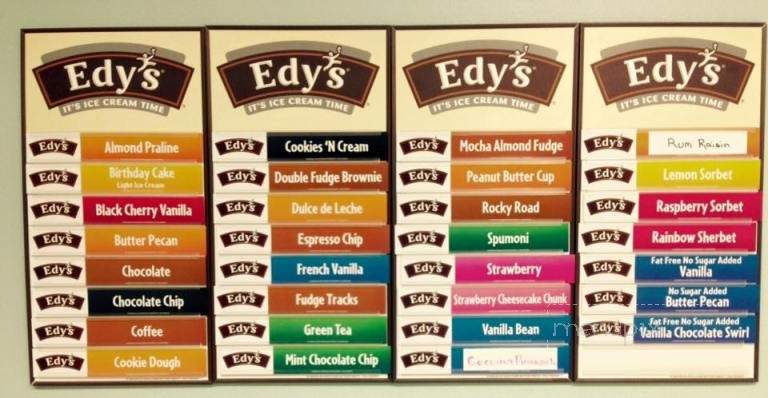 Edy's Ice Cream - Sarasota, FL menu_pic