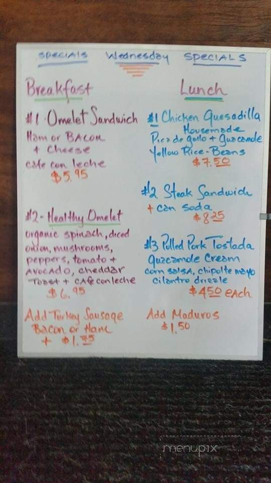 The Bambi Alex Cafe - Pembroke Park, FL menu_pic
