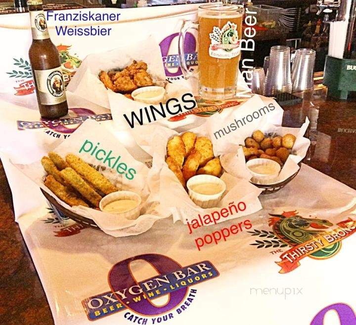 The Thirsty Bronc - Edinburg, TX menu_pic