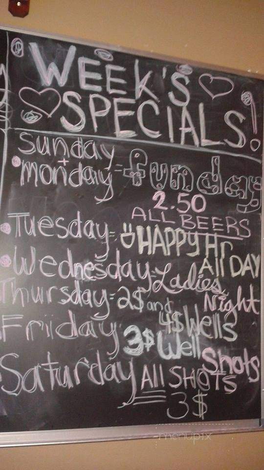 The Thirsty Bronc - Edinburg, TX menu_pic