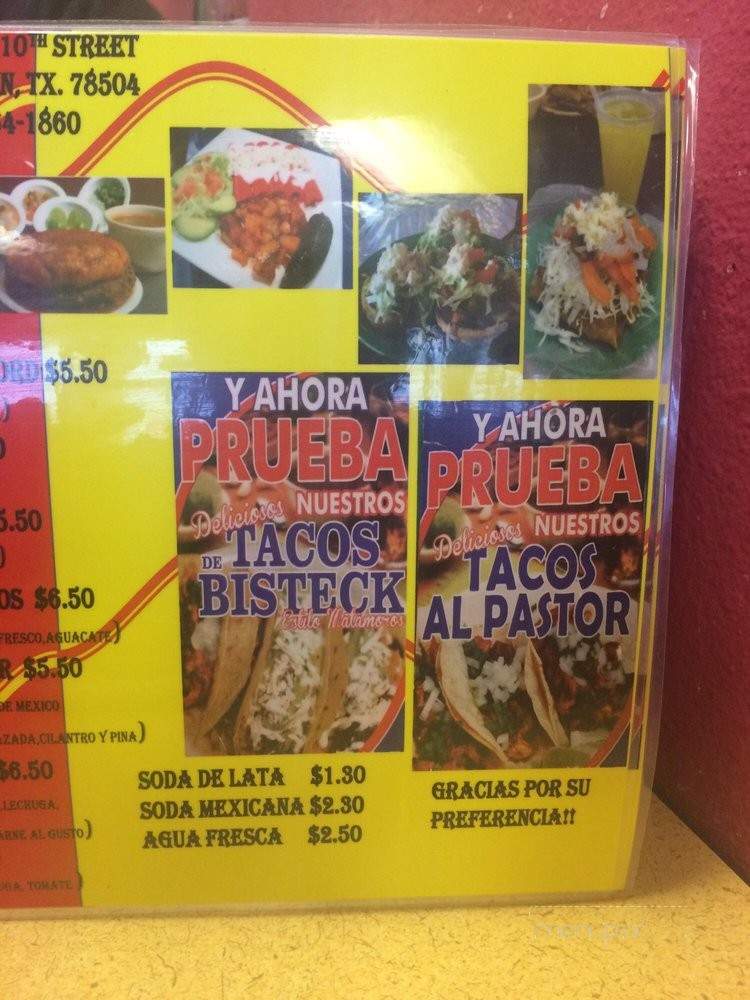 Taquerias Tlaquepaque Hnos. - McAllen, TX menu_pic
