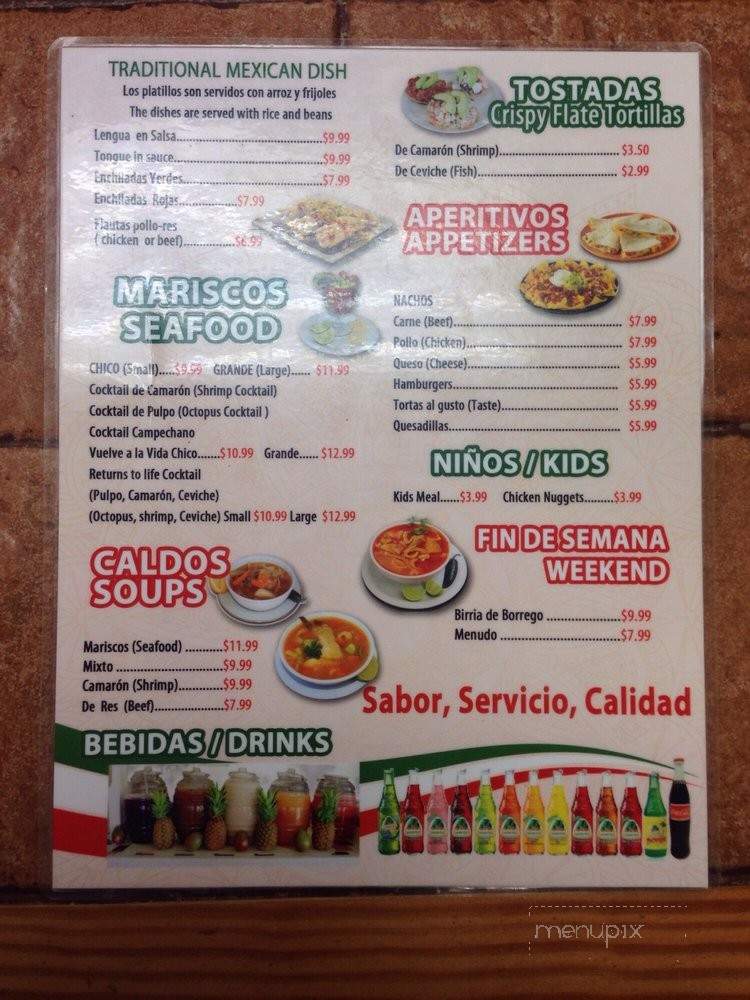 Michoacanos Taqueria - Dallas, TX menu_pic