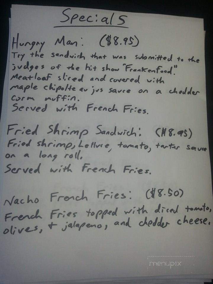 The Stuffed Olive Bar & Grill - Pine Brook, NJ menu_pic