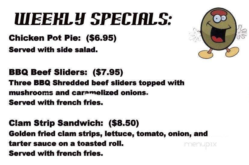 The Stuffed Olive Bar & Grill - Pine Brook, NJ menu_pic