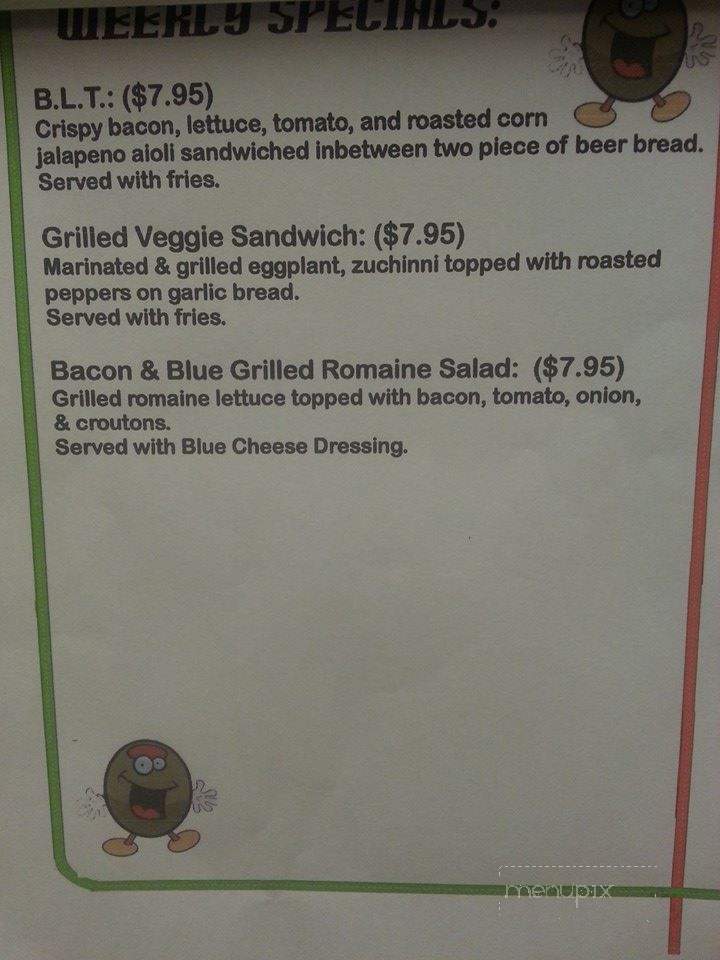 The Stuffed Olive Bar & Grill - Pine Brook, NJ menu_pic