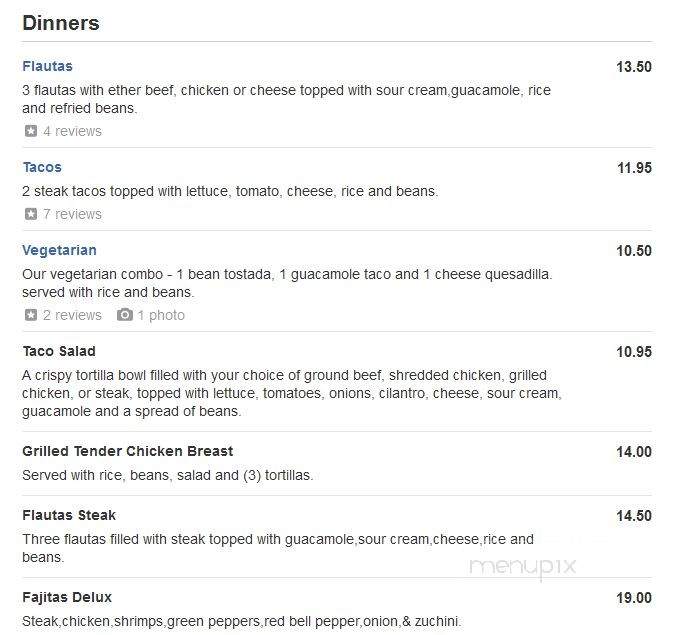 Campeche Restaurant - Chicago, IL menu_pic