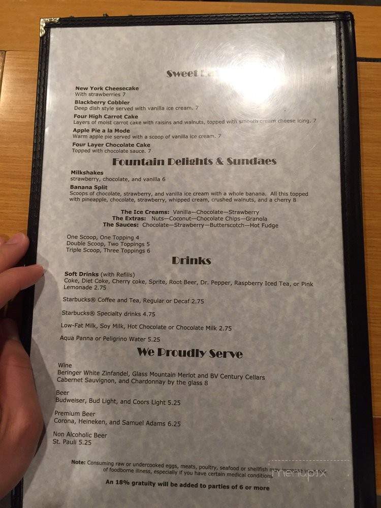 Park 55 - Anaheim, CA menu_pic
