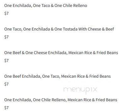 Sol Azteca - Birmingham, AL menu_pic