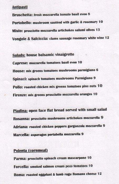 Underground Cafe - Seattle, WA menu_pic