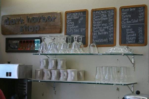 Dark Harbor Shop - Islesboro, ME menu_pic