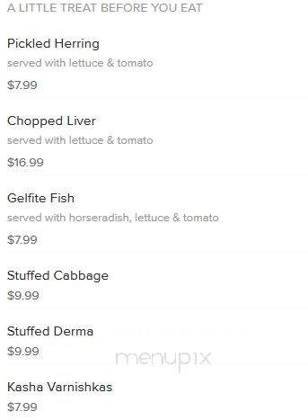 M & W Deli - New York, NY menu_pic