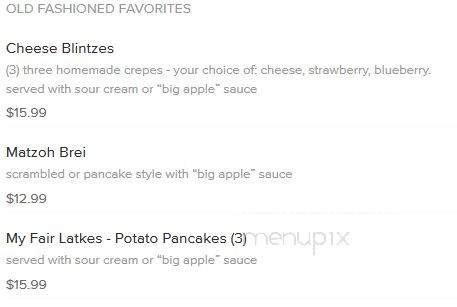 M & W Deli - New York, NY menu_pic