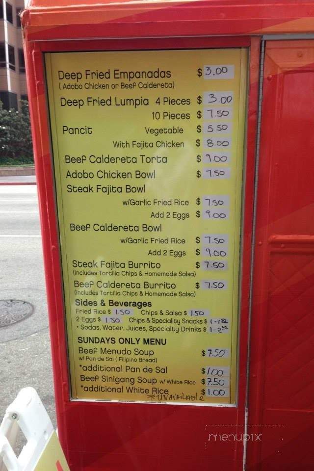 Dos Locos MexiFlip Fusion - Santa Clarita, CA menu_pic