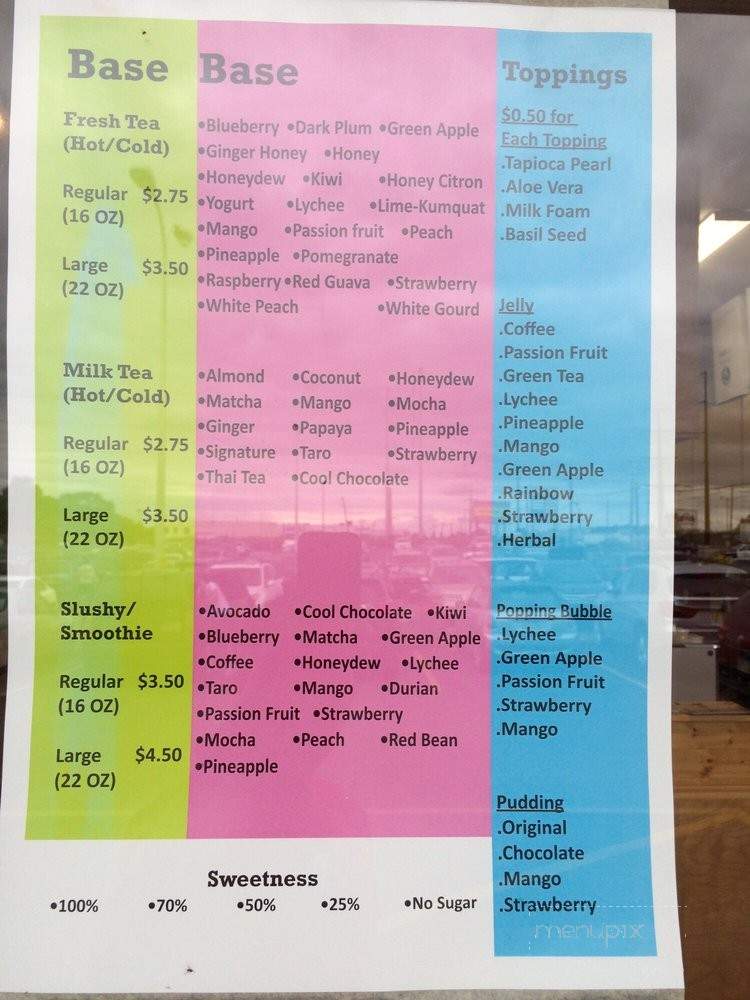 Tu's Tea & Banh Mi - Philadelphia, PA menu_pic