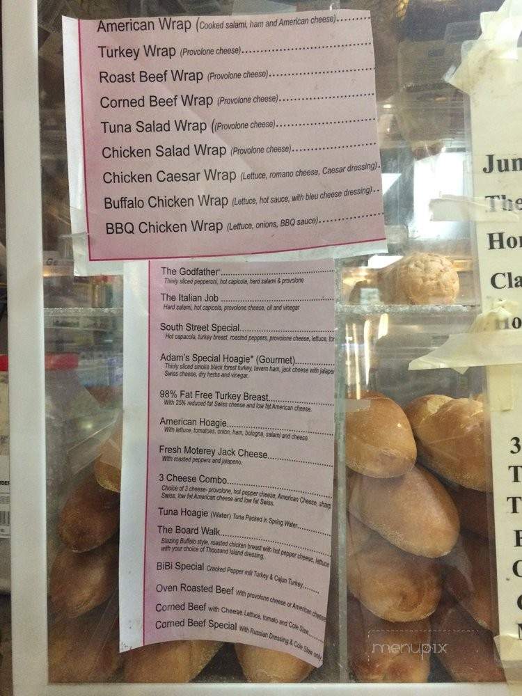 South Street Deli - Philadelphia, PA menu_pic