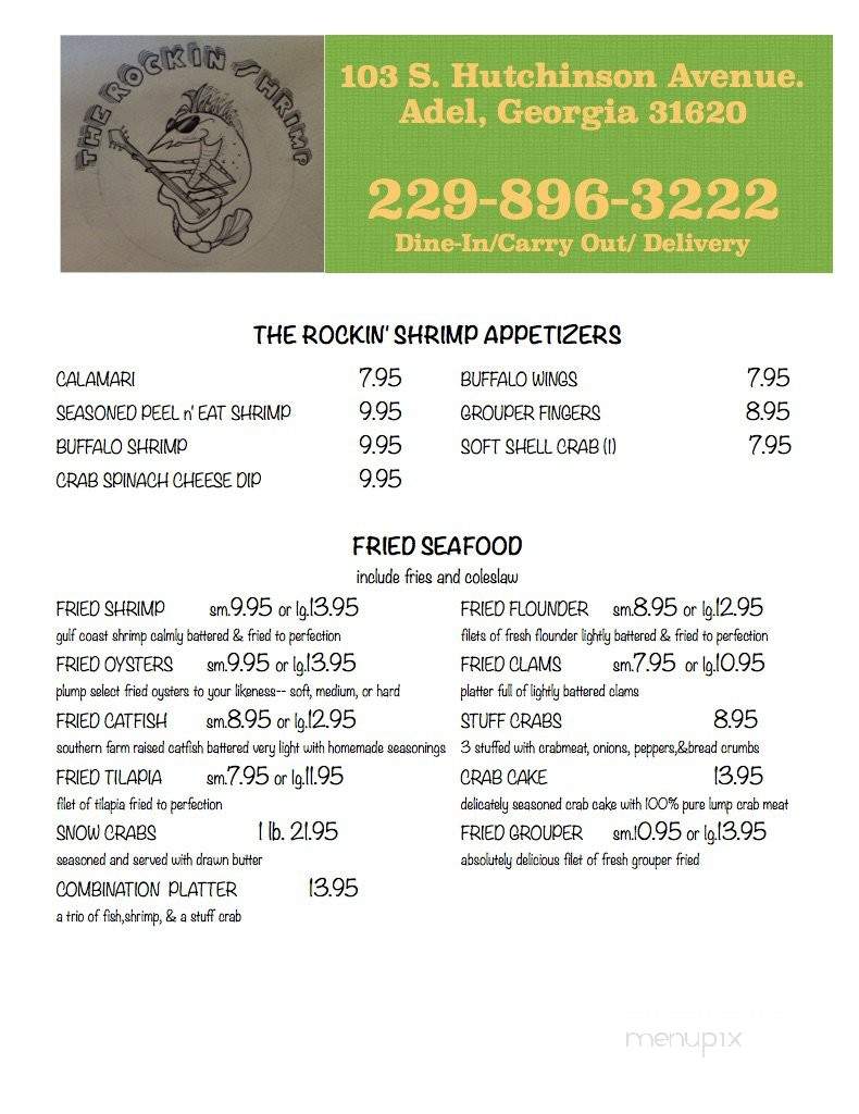 /251179370/The-Rockin-Shrimp-Adel-GA - Adel, GA