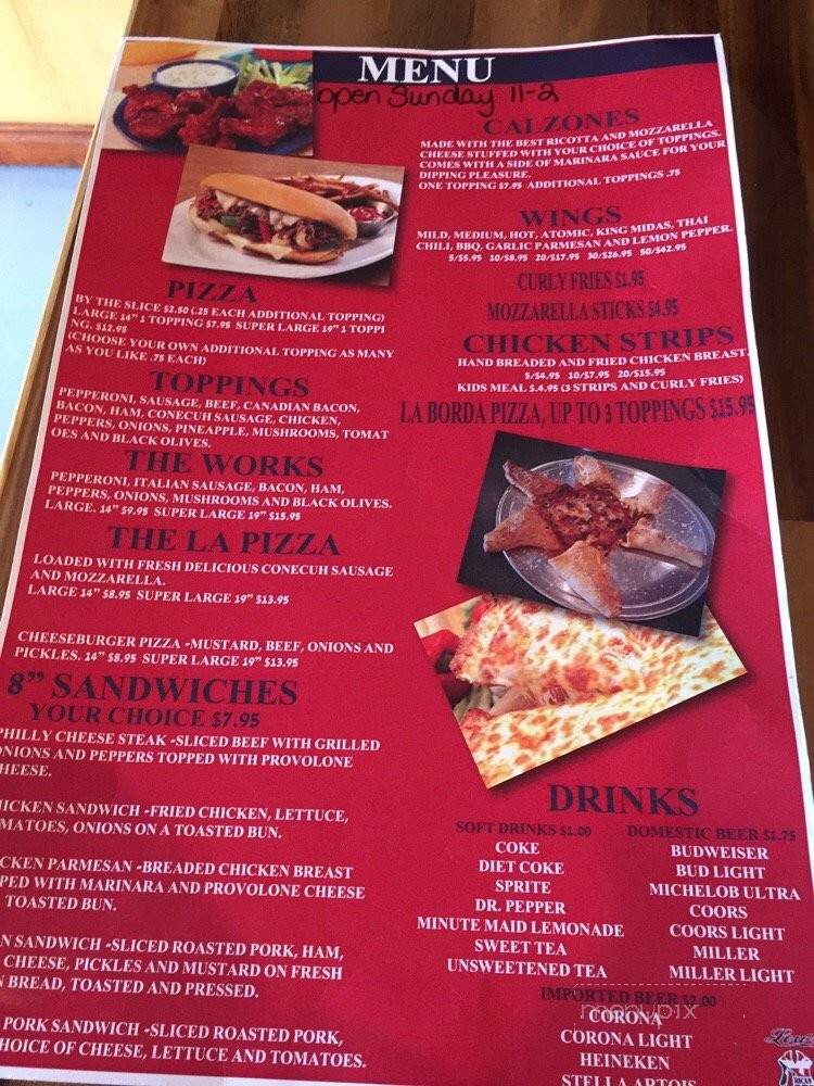 Lou's Pizza & Wings - Jackson, AL menu_pic