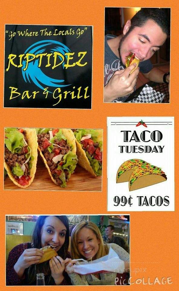 Riptidez - Cedar Point, NC menu_pic
