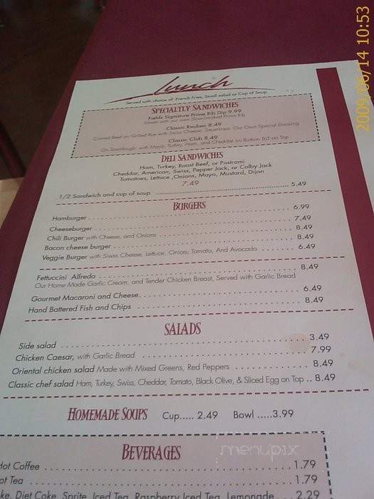 Fields & Co - Auburn, WA menu_pic