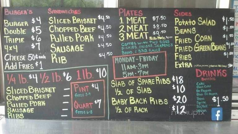 West Station Roadhouse - West, TX menu_pic