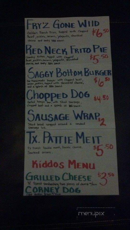 West Station Roadhouse - West, TX menu_pic