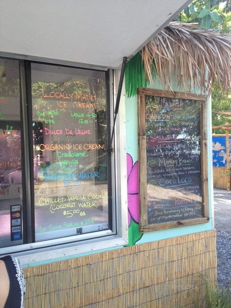 Charli's Shave Ice - Islamorada, FL menu_pic