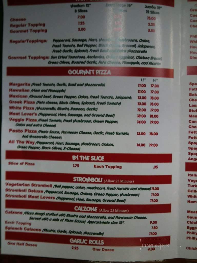 La Dolce Vita Pizza - Miami, FL menu_pic