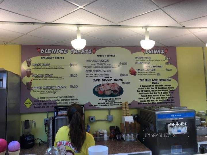 Ken and Betty's Scoops and Sprinkles - Casper, WY menu_pic