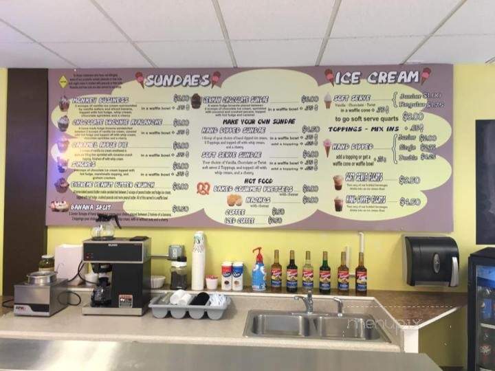 Ken and Betty's Scoops and Sprinkles - Casper, WY menu_pic