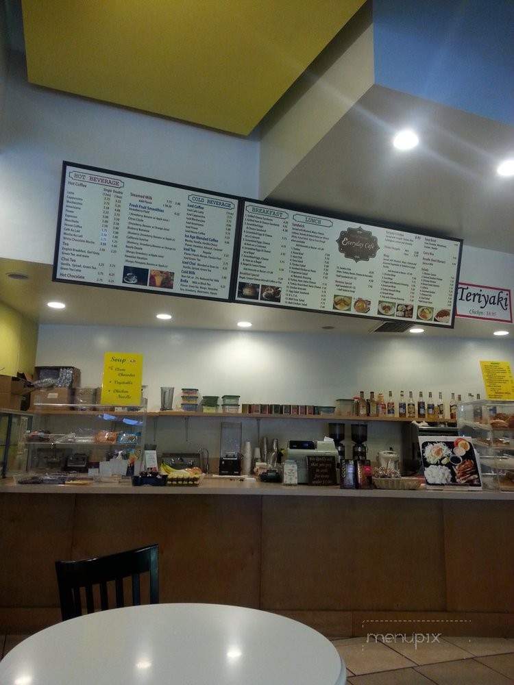 Everyday Cafe - Beverly Hills, CA menu_pic